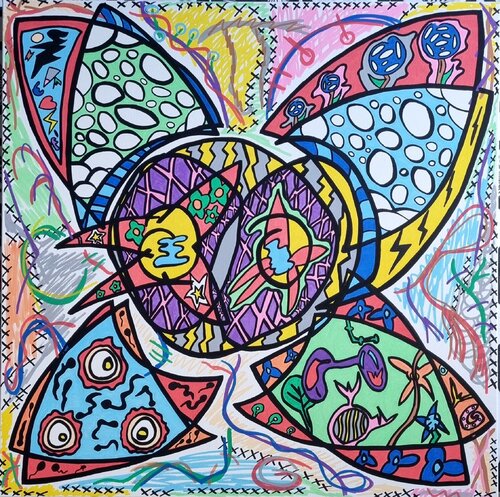 Flower by Mahrk Gotié, Painting for Sale on Select