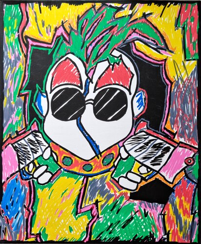 Punk Attack by Mahrk Gotié, Painting for Sale on Select