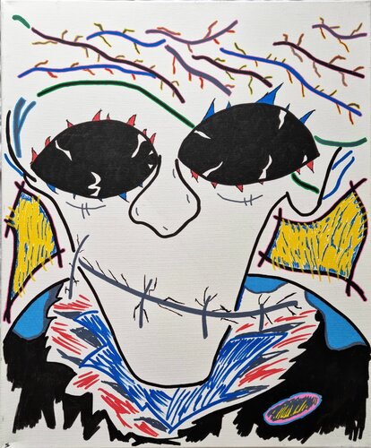 Frank by Mahrk Gotié, Painting for Sale on Select