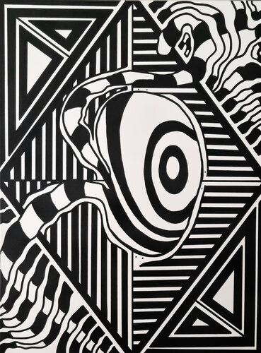 Résonance by Mahrk Gotié, Painting for Sale on Select