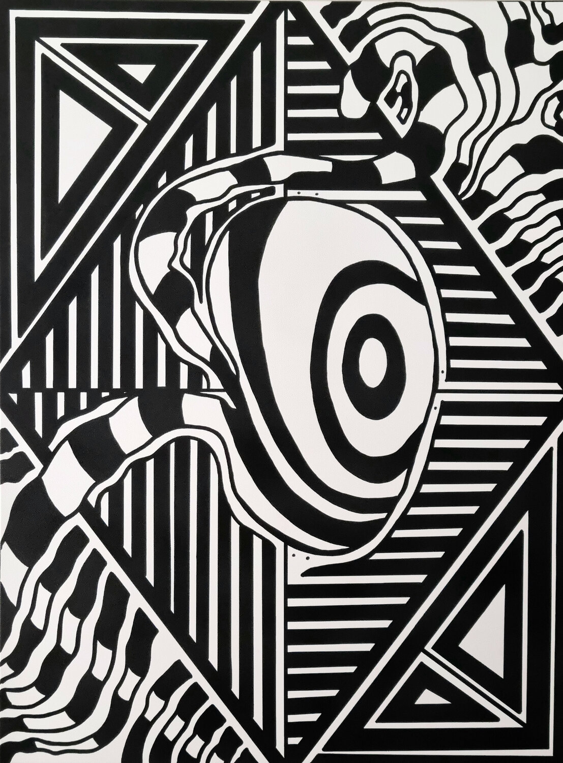 Résonance Mahrk Gotié Original painting for sale