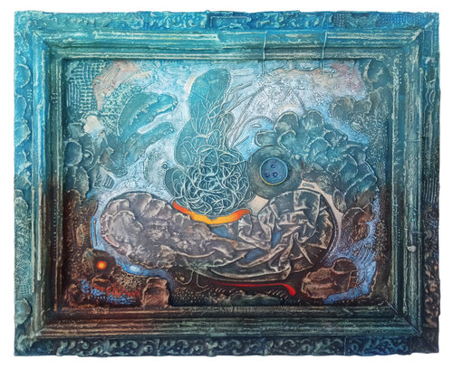 Crazy Stone II. by František Kučo, Painting for Sale on Select