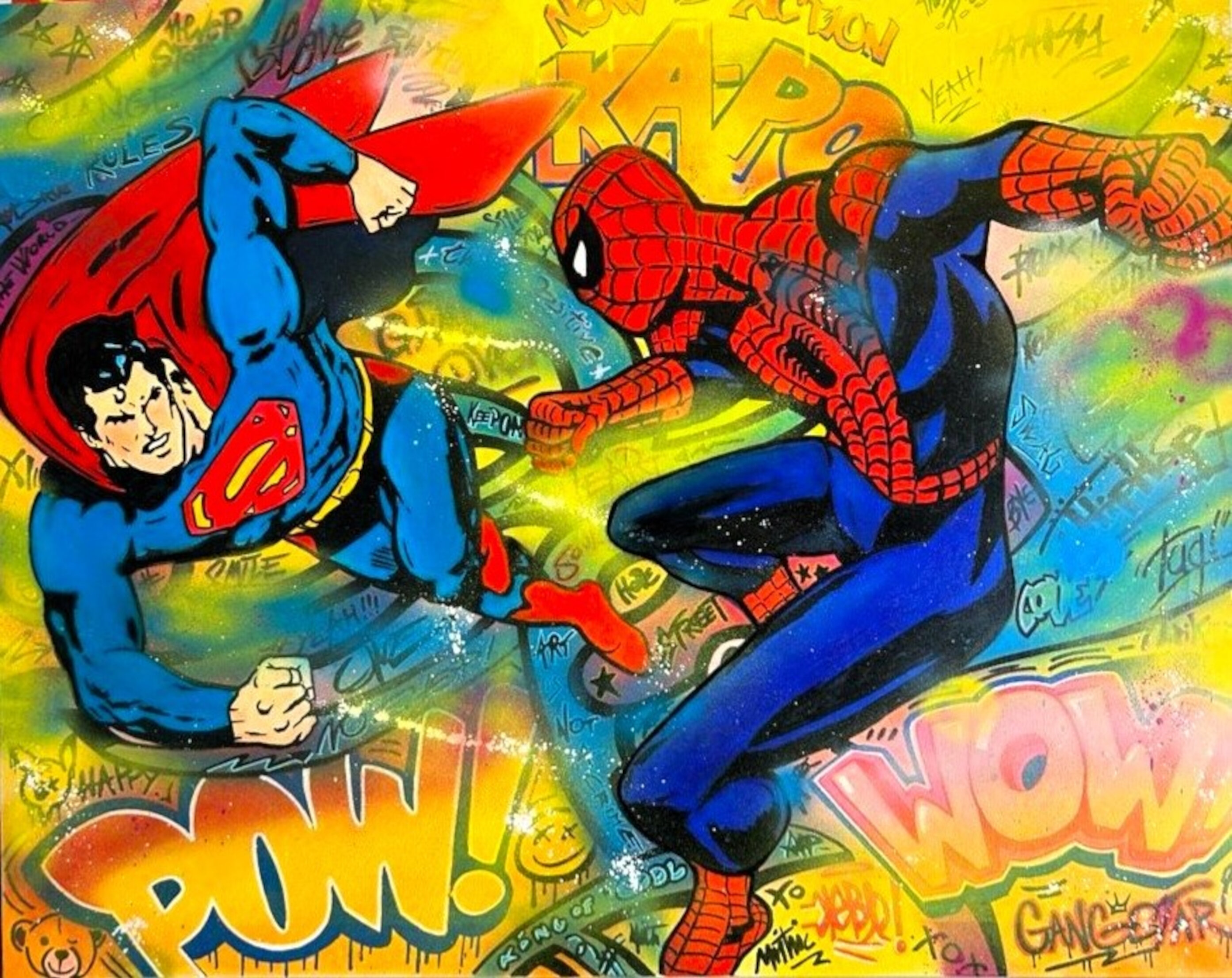 Topic Superhero paintings