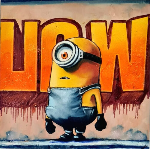 UOW!!! by Fabrizio Ceccarelli, Painting for Sale on Select