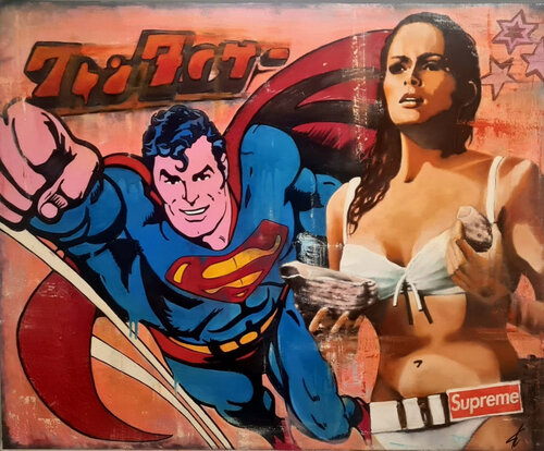 Super Supreme by Fabrizio Ceccarelli, Painting for Sale on Select