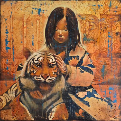 SILENT HOPE by Fabrizio Ceccarelli, Painting for Sale on Select