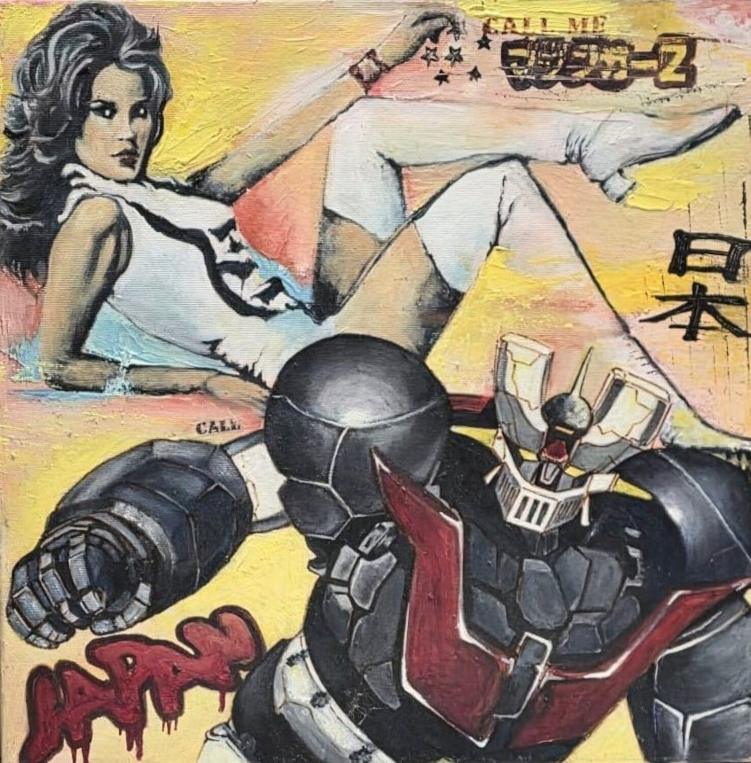 Call me Fabrizio Ceccarelli Original painting for sale
