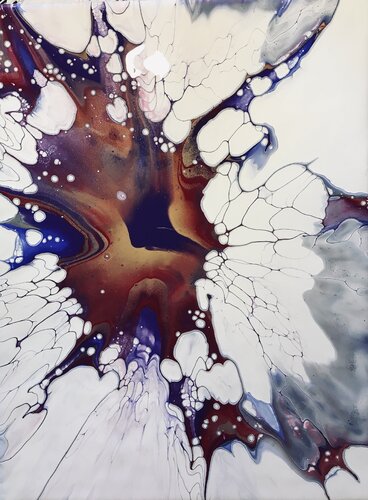 "Oltre il Tunnel" by Agnese Ferretti, Painting for Sale on Select