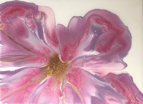 "Rosa Sinfonica" by Agnese Ferretti, Painting for Sale on Select