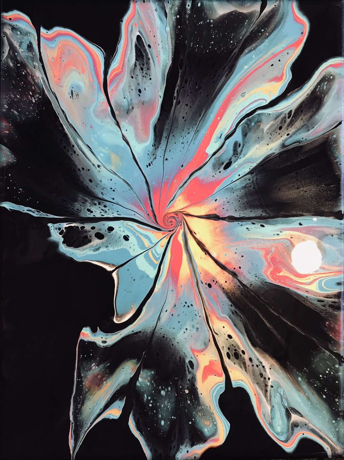 "Fantasia Fiorita" Agnese Ferretti Original painting for sale