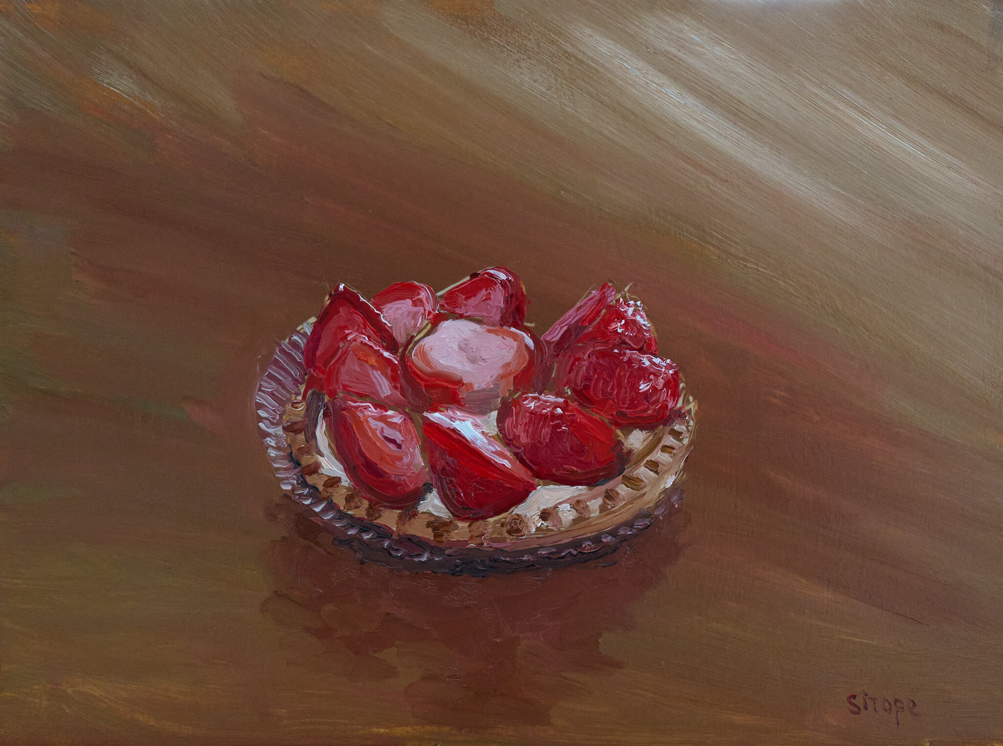 Tartelette aux fraises