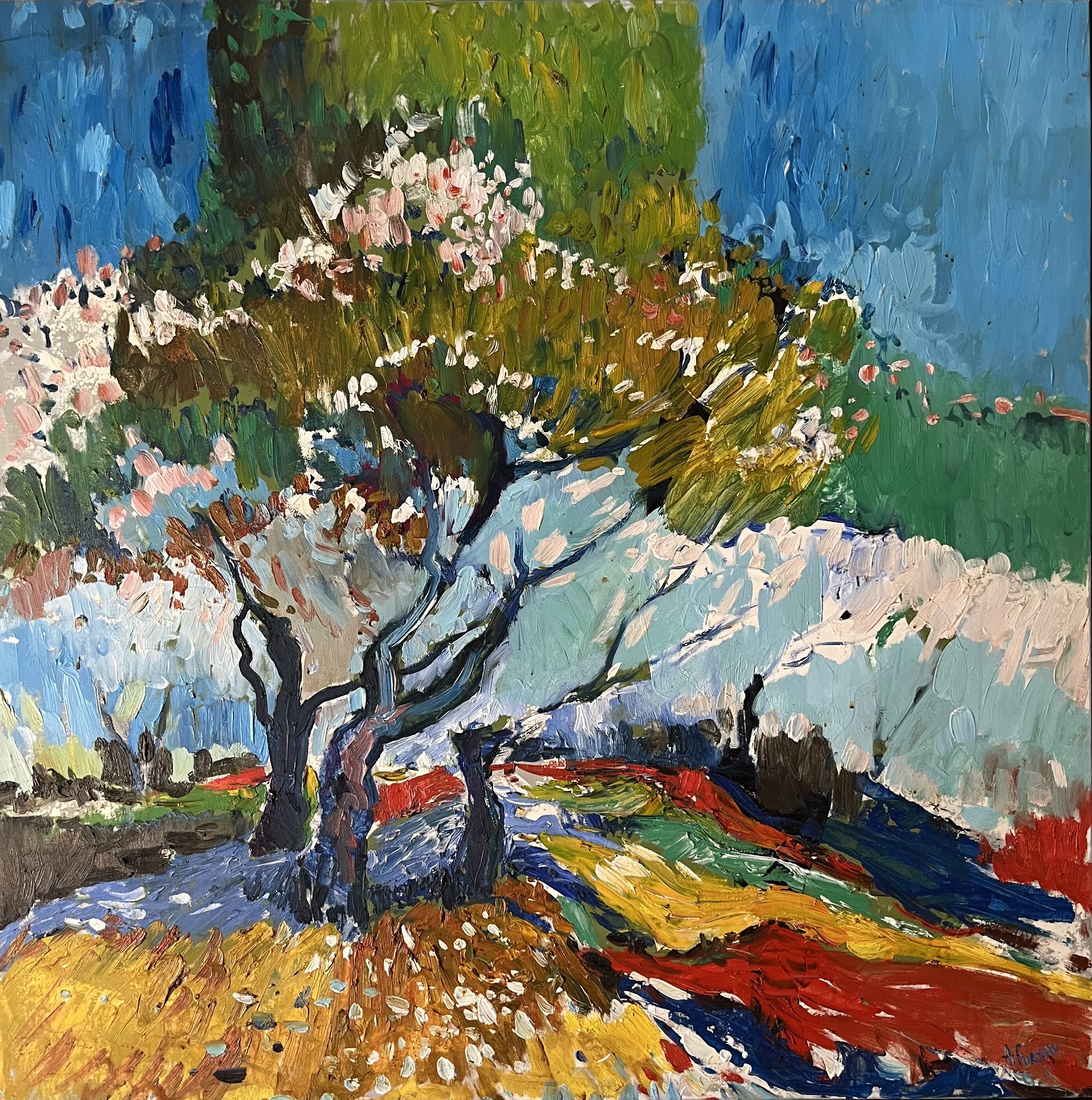 SPRING (BIG DIMENSIONS 100X100+FRAME)