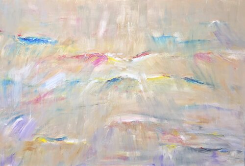 Abstrakt painting 150 x 100 by Altin Furxhi, Painting for Sale on Select
