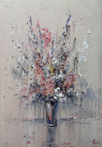 bouquet by Altin Furxhi, Painting for Sale on Select