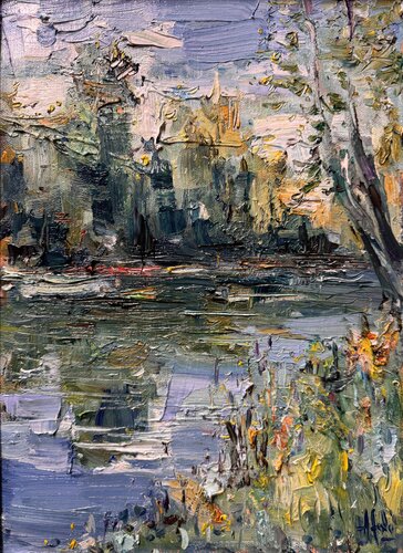 Morning impressions by Altin Furxhi, Painting for Sale on Select