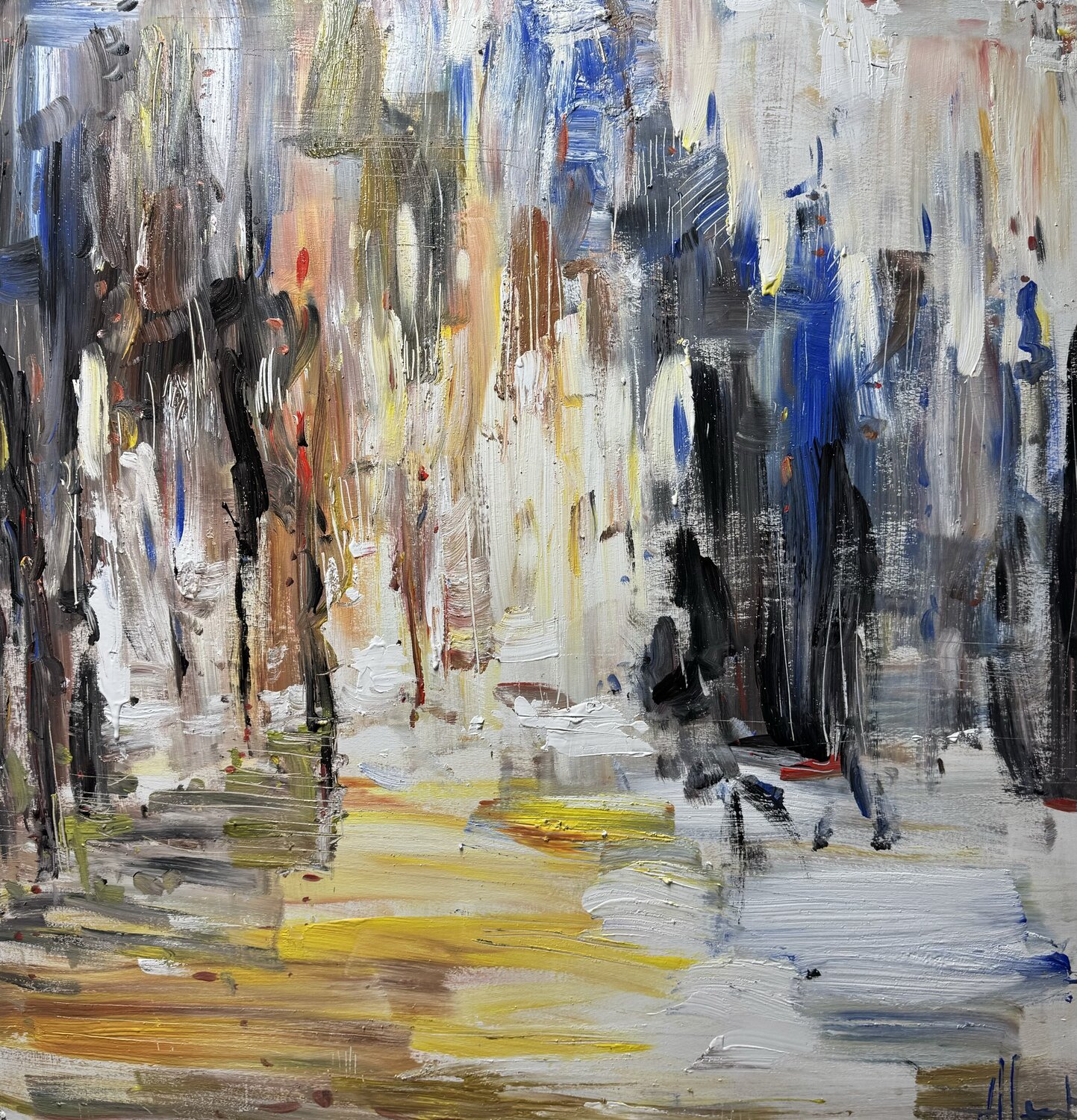 Autumn light Altin Furxhi Original painting for sale