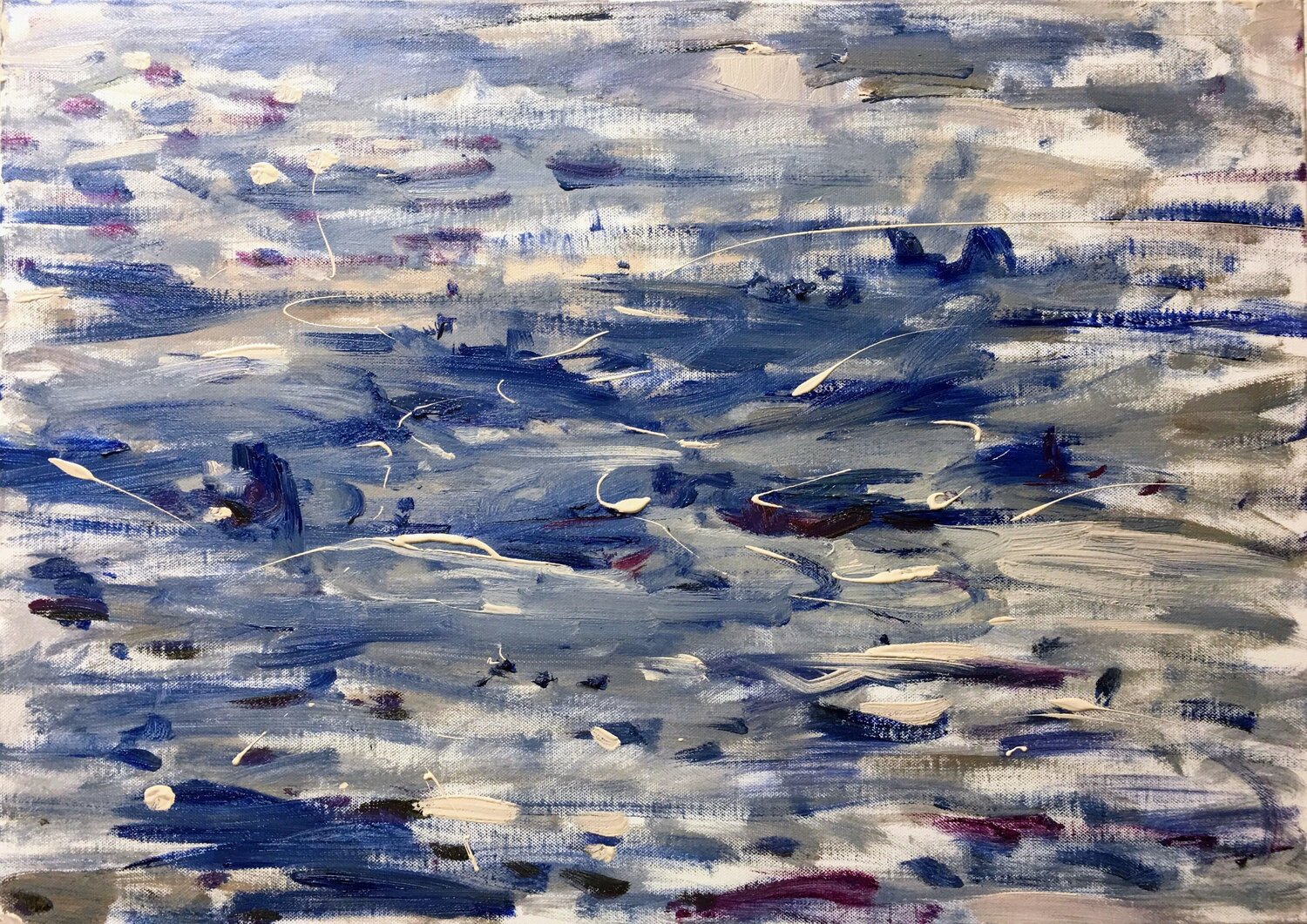 Abstrakt Altin Furxhi Original painting for sale