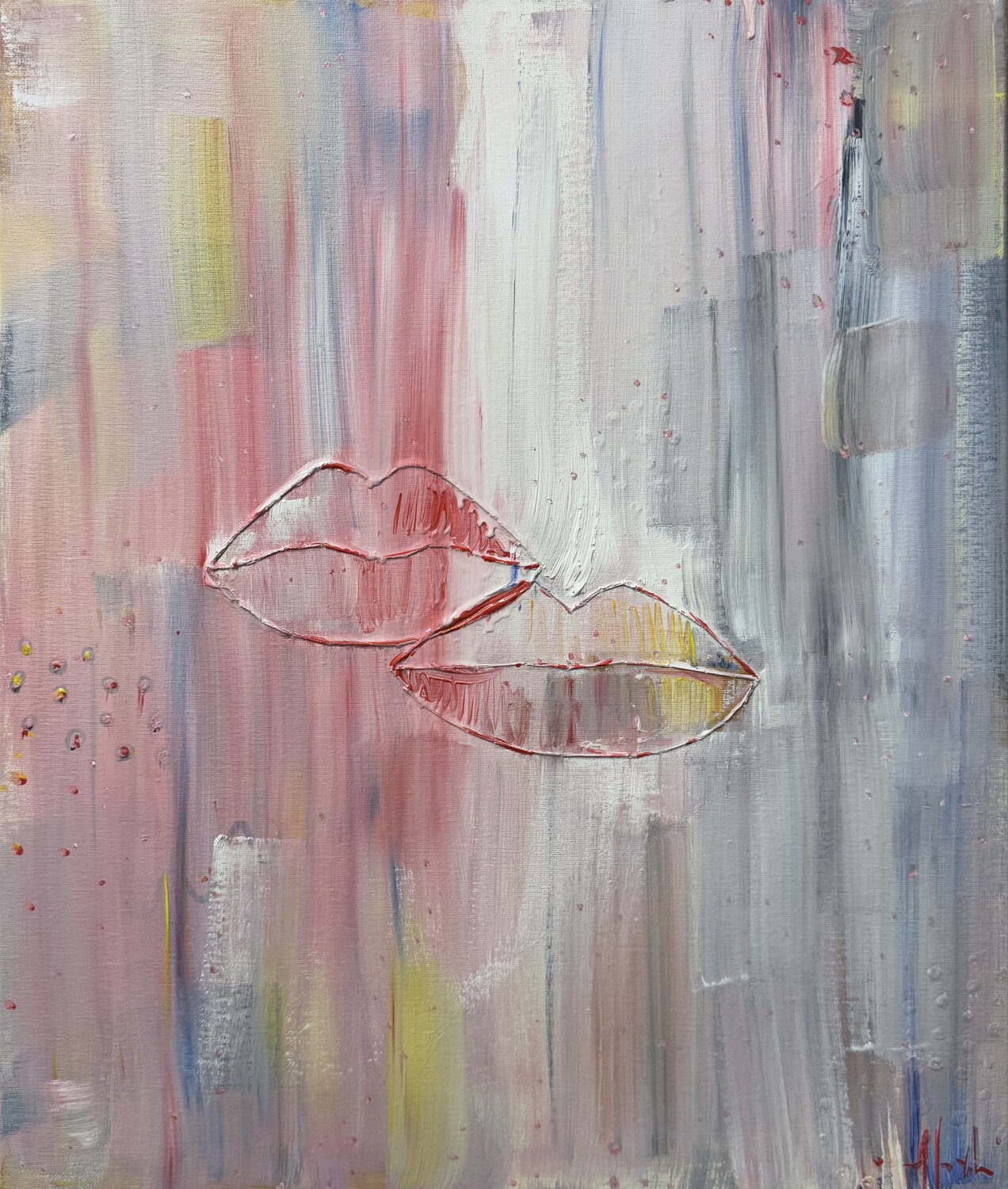 Love Altin Furxhi Original painting for sale