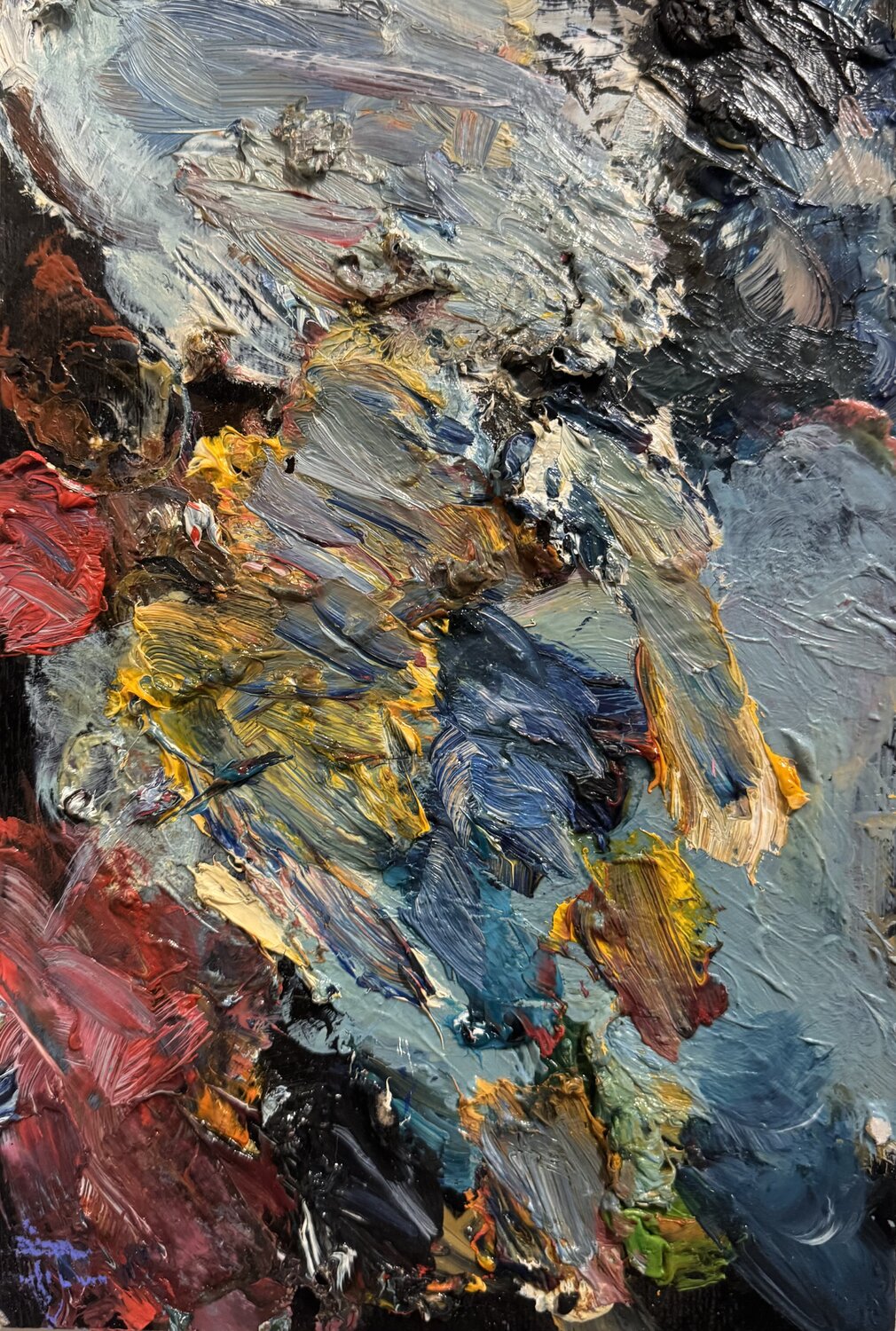 Abstract emotions Altin Furxhi Original painting for sale