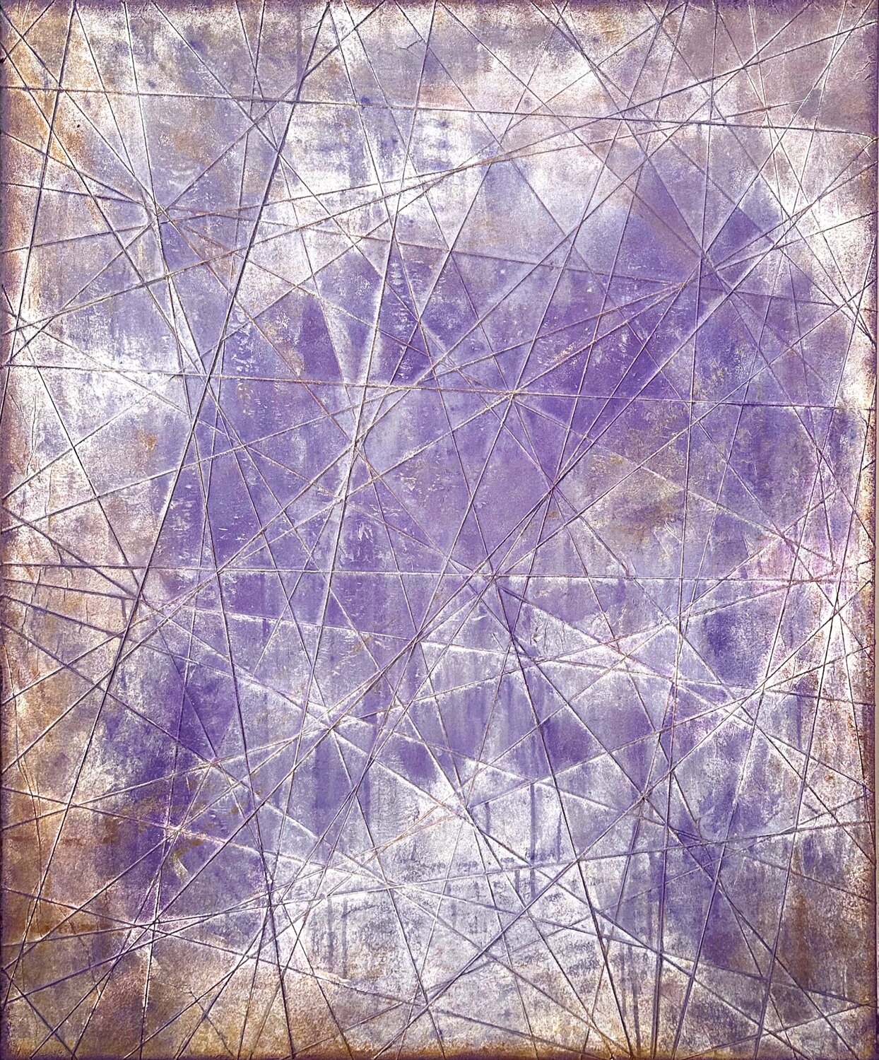 Violet Autumn Peppe Postorino Original painting for sale