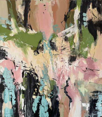 Clutter In My Mind by Gabi Ehmann, Painting for Sale on Select