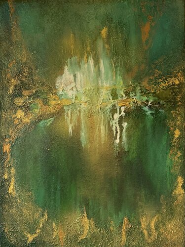 The Glow Of The Grotto by Gabi Ehmann, Painting for Sale on Select