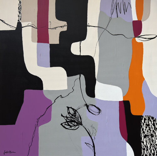 Nature Comes Through by Gabi Ehmann, Painting for Sale on Select