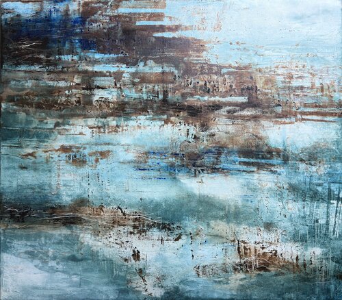 Whispers Across The Water by Gabi Ehmann, Painting for Sale on Select