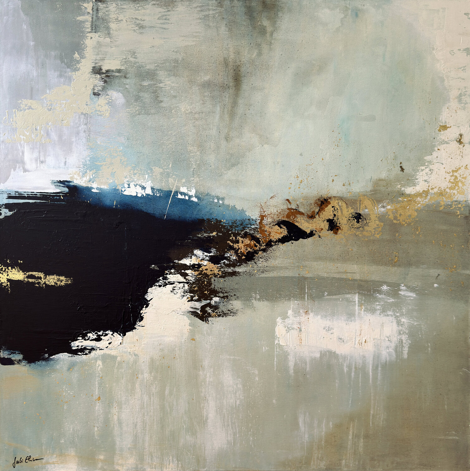 Shining Hill Gabi Ehmann Original painting for sale