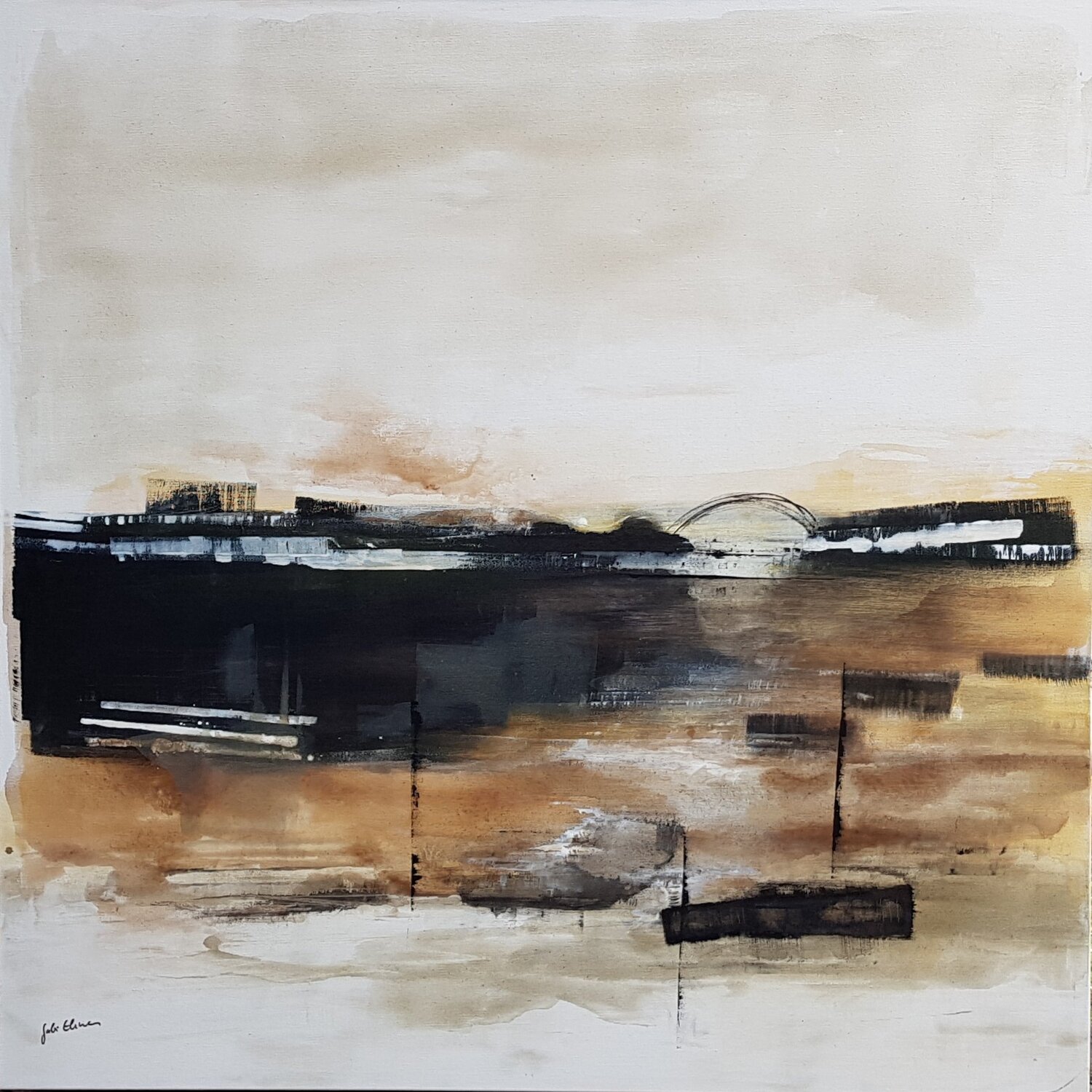 By The Water Gabi Ehmann Original painting for sale