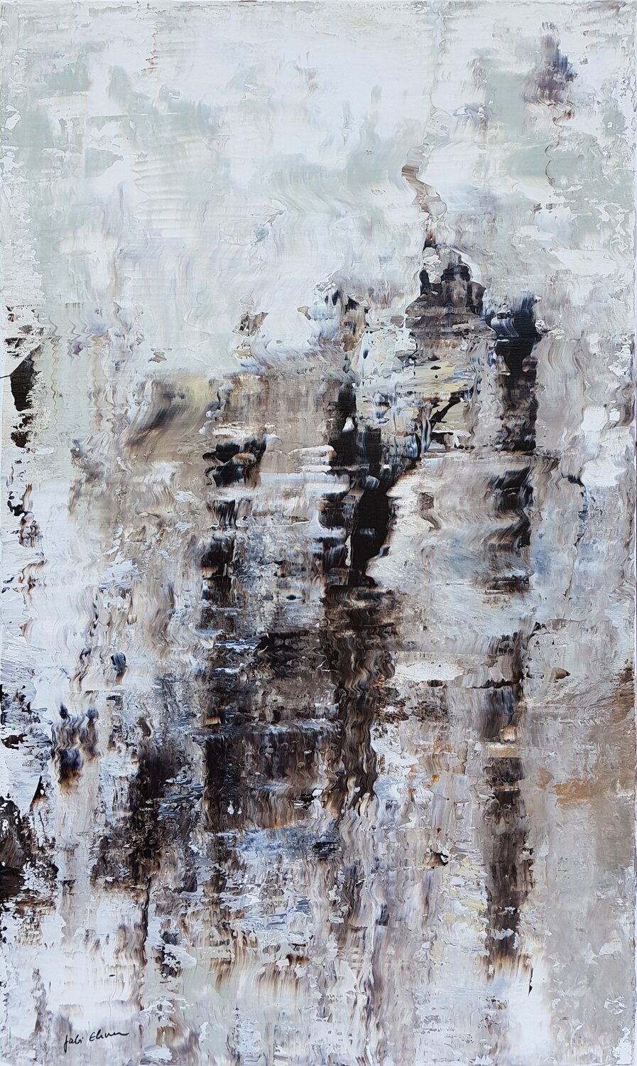 Earth Wants To Heaven Gabi Ehmann Original painting for sale