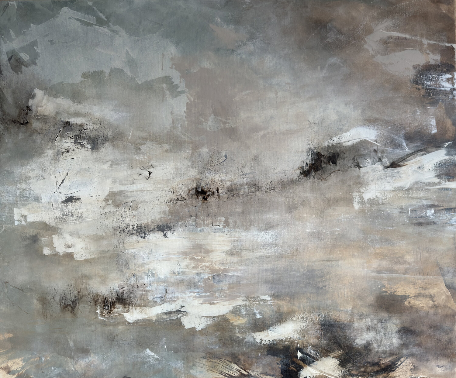 Landscape Of The Mysterious Gabi Ehmann Original painting for sale