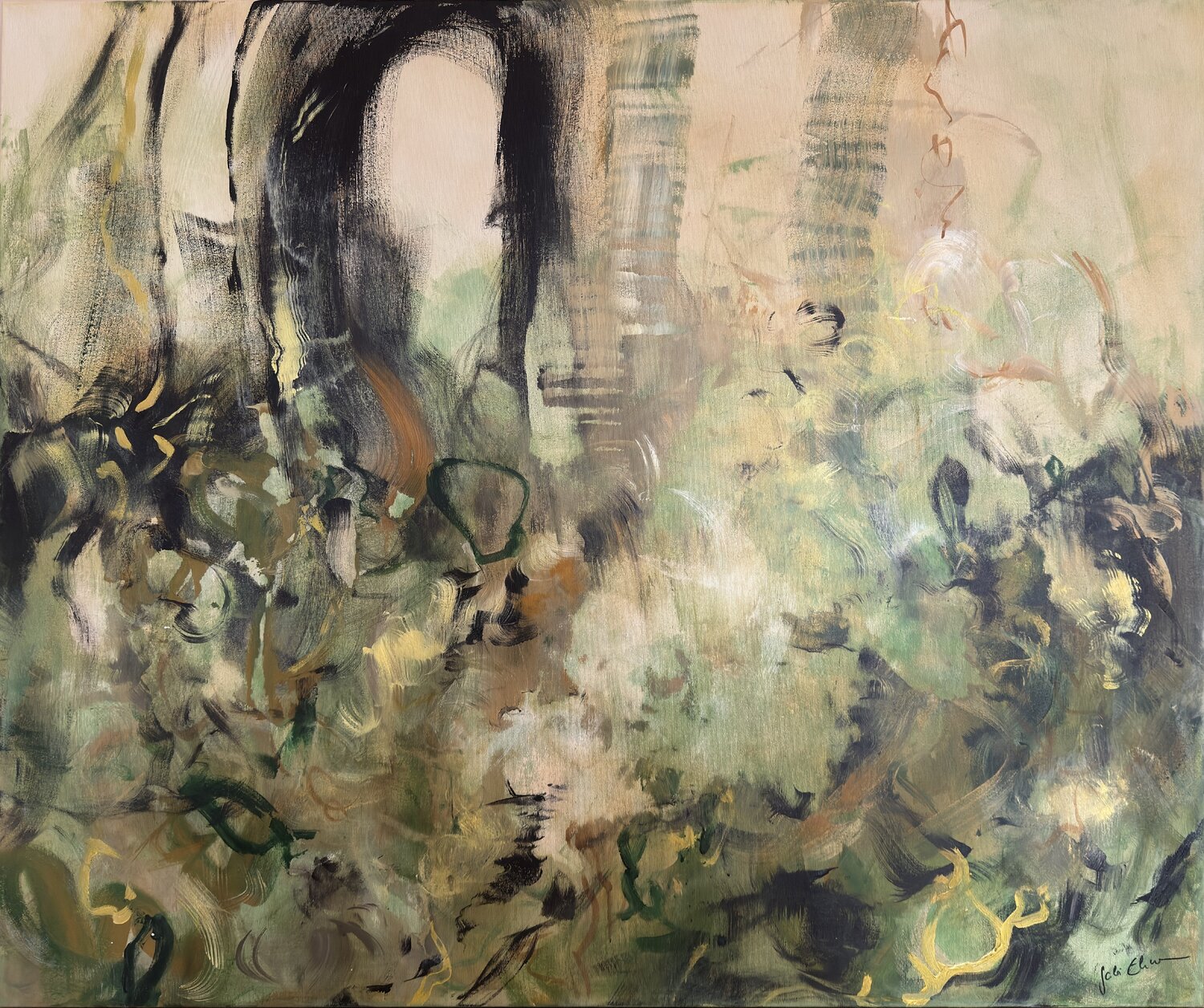 Forest In Motion Gabi Ehmann Original painting for sale