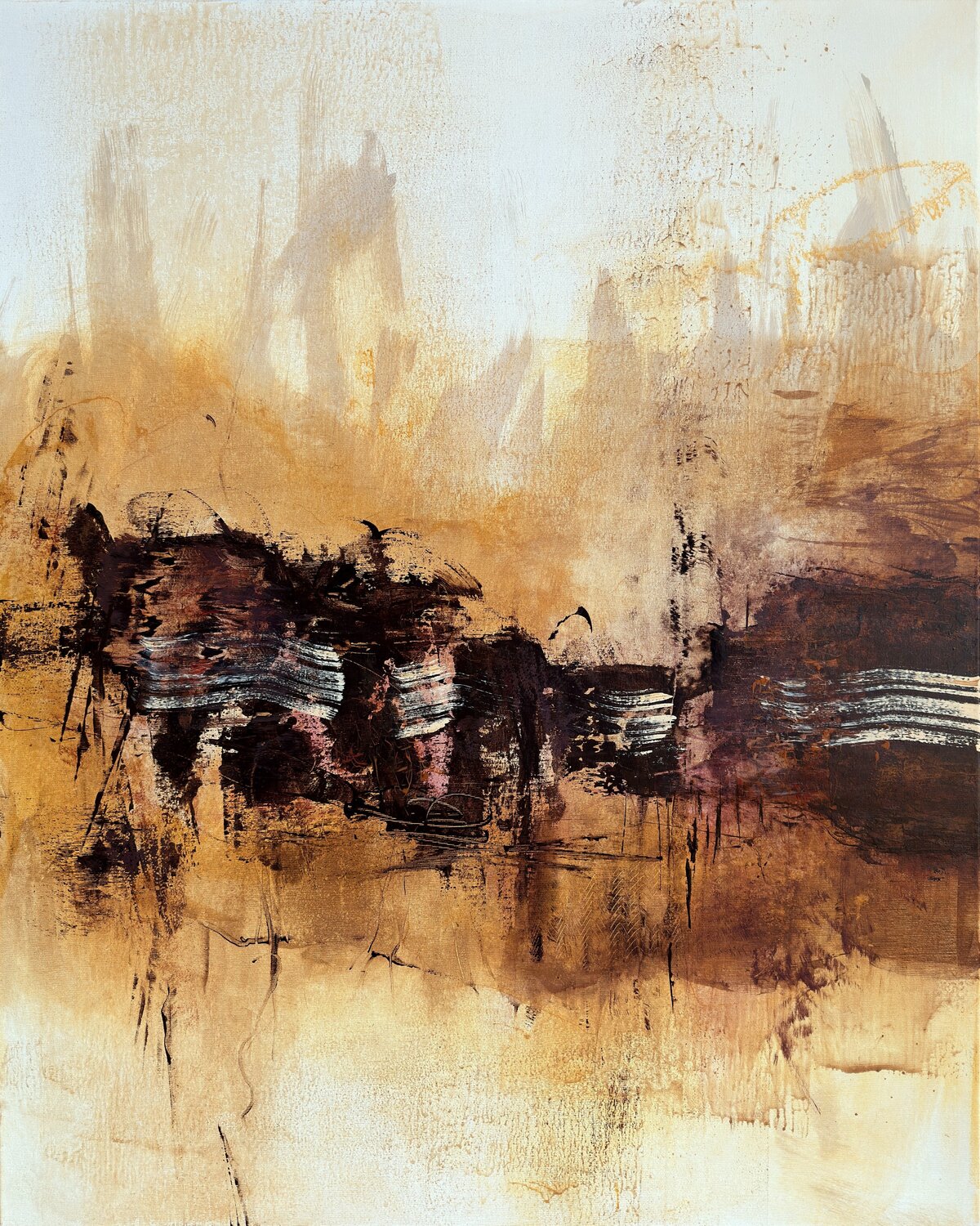 City Beyond Memory Gabi Ehmann Original painting for sale