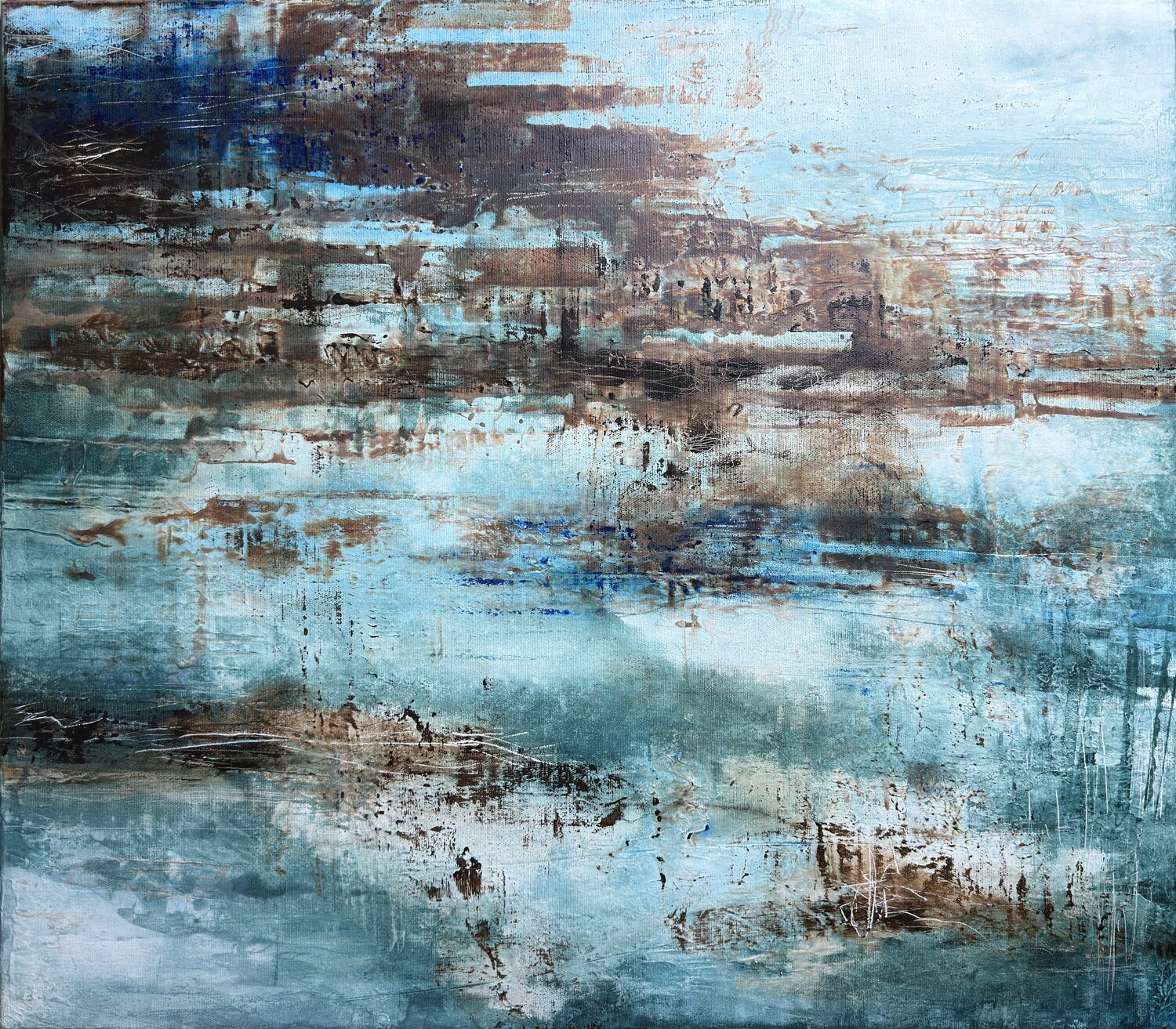 Whispers Across The Water Gabi Ehmann Original painting for sale