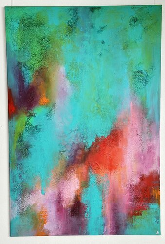 Glückstag by Doris Weingärtner, Painting for Sale on Select