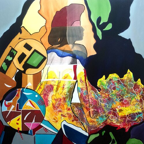 Trasparenza by Rita Vestri, Painting for Sale on Select