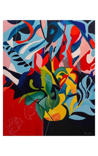 Riflessi colorati by Rita Vestri, Painting for Sale on Select