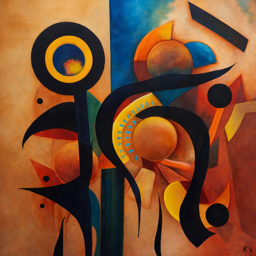 Risonanza by Rita Vestri, Painting for Sale on Select