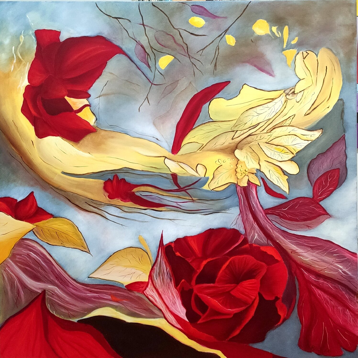 Vento d'estate Rita Vestri Original painting for sale