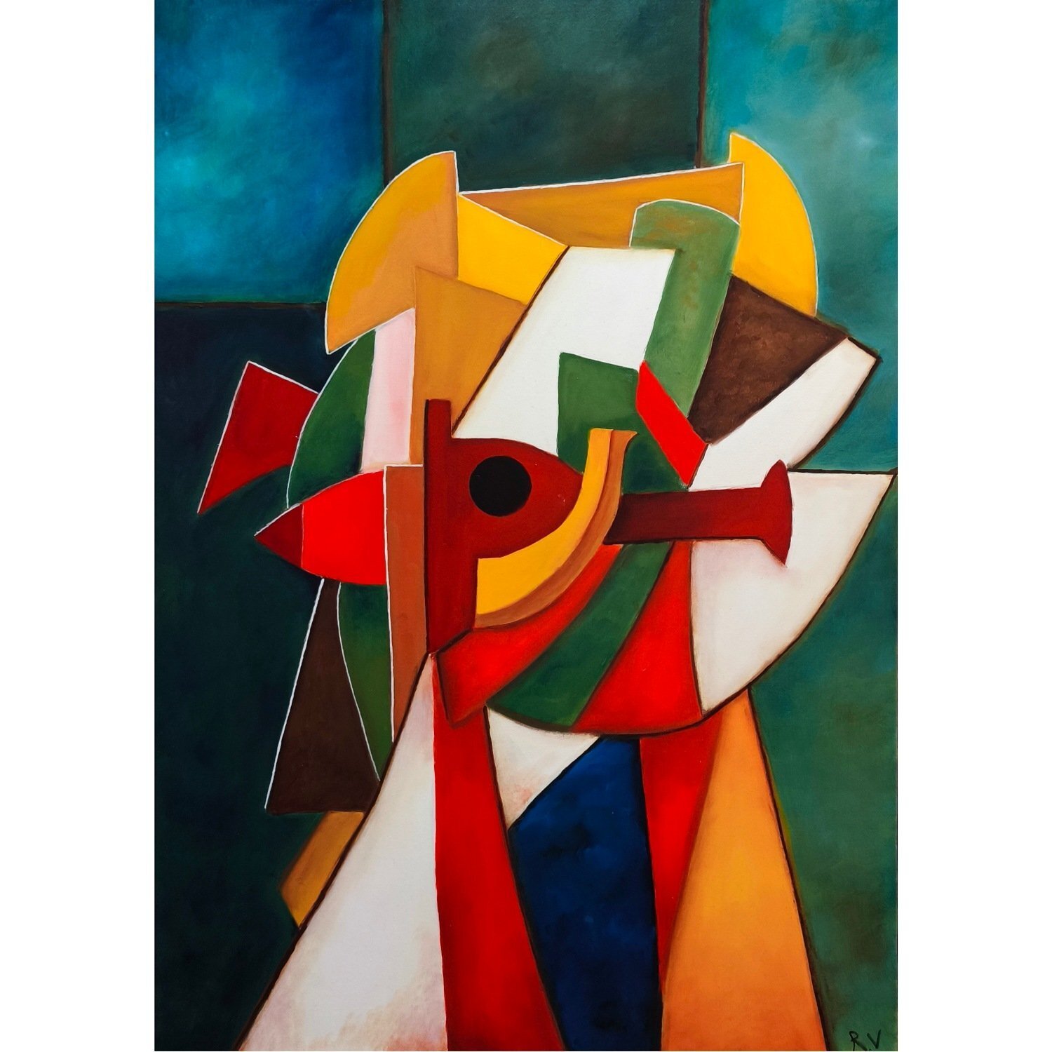 Totem urbano Rita Vestri Original painting for sale