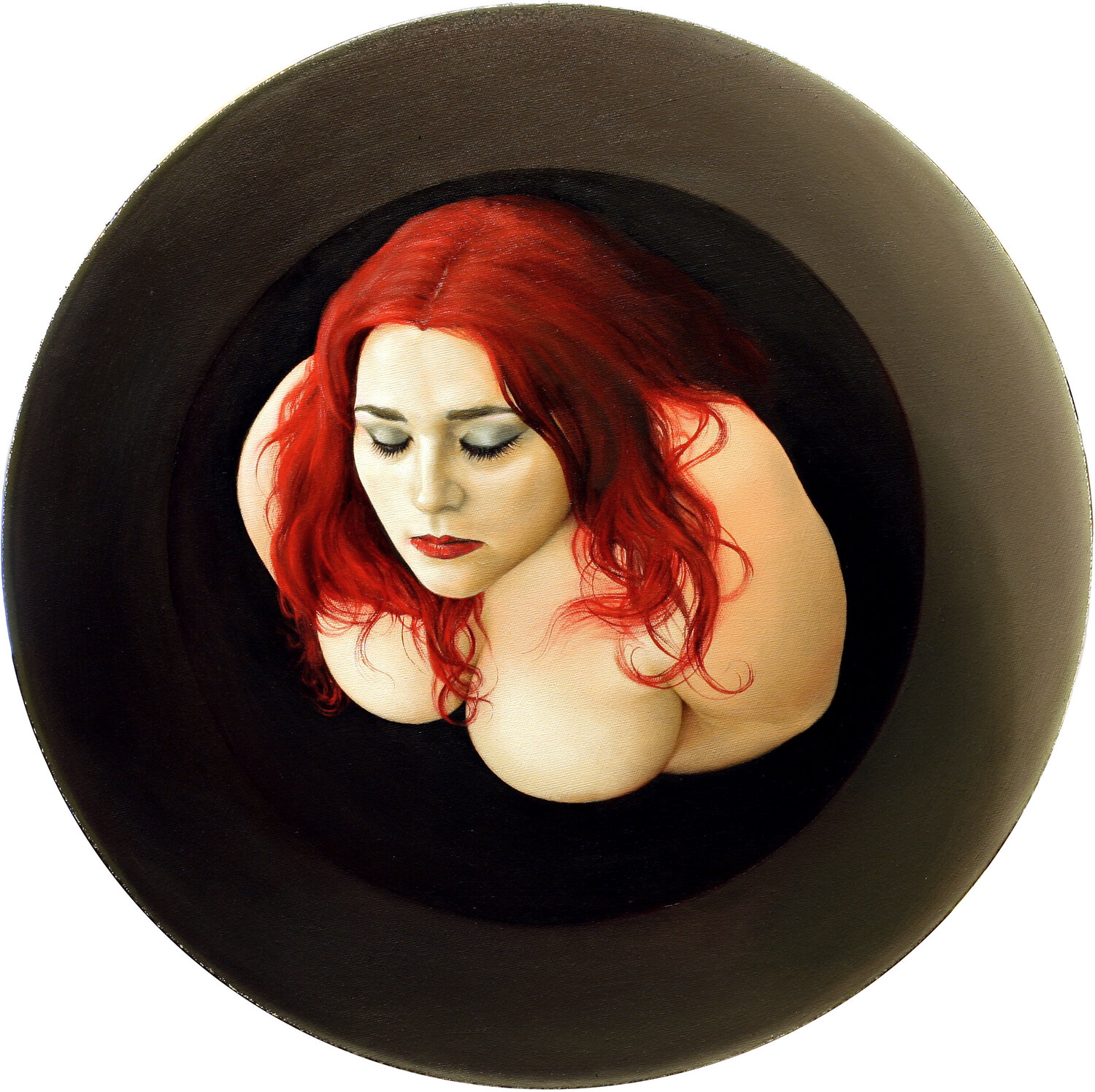 The hole Gianni Zanella Original painting for sale