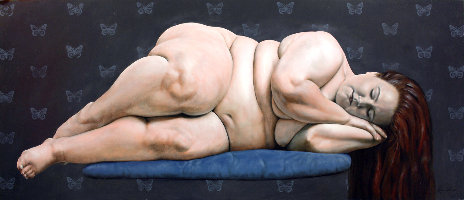 Farfalle Gianni Zanella Original painting for sale