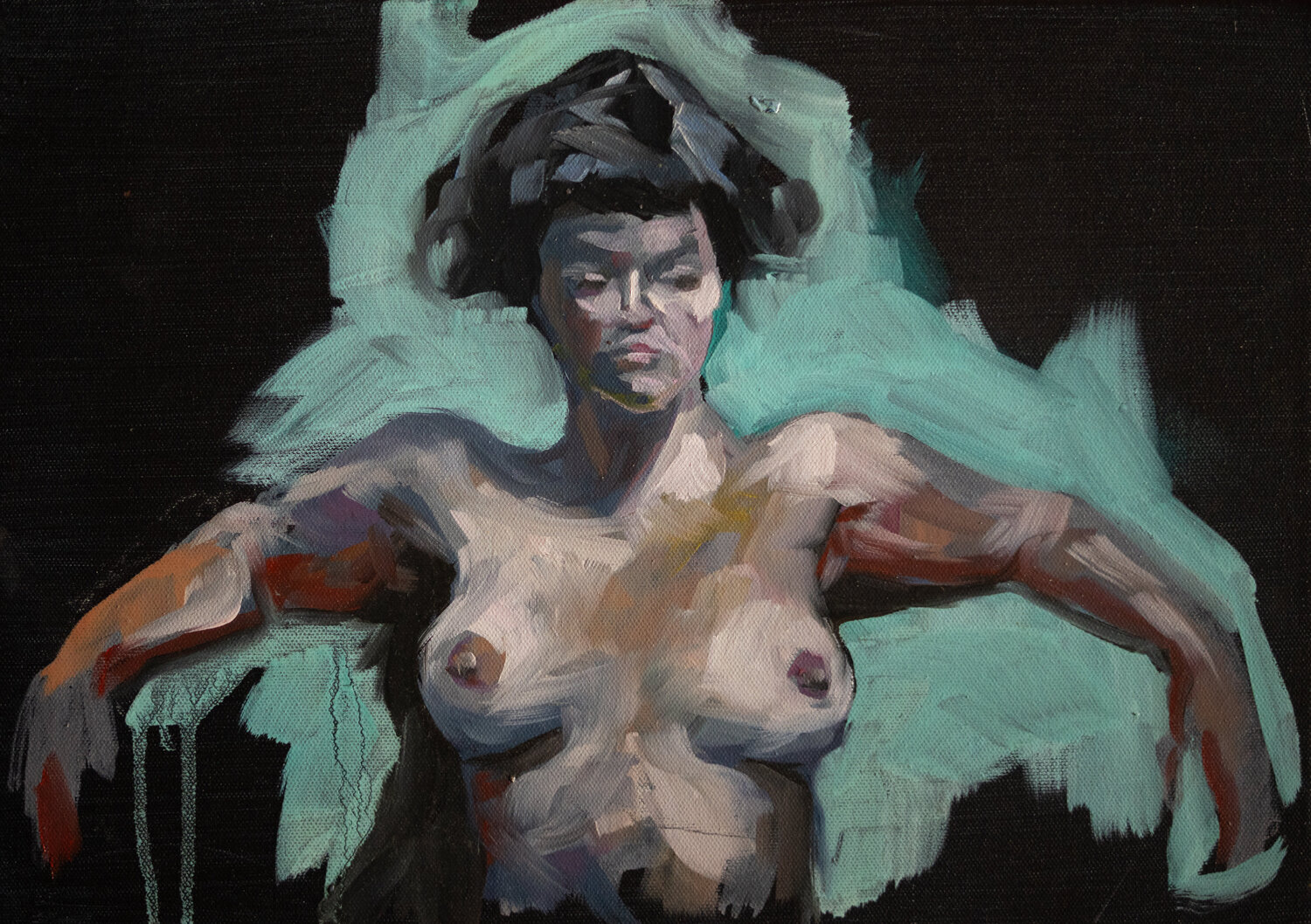 Aktgemälde Axel Jung Original painting for sale