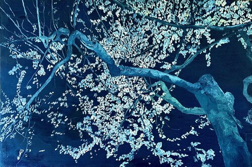 Fiori di notte by Francesco Calistri, Painting for Sale on Select
