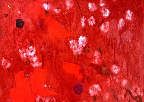 Seduzione (rose) by Francesco Calistri, Painting for Sale on Select