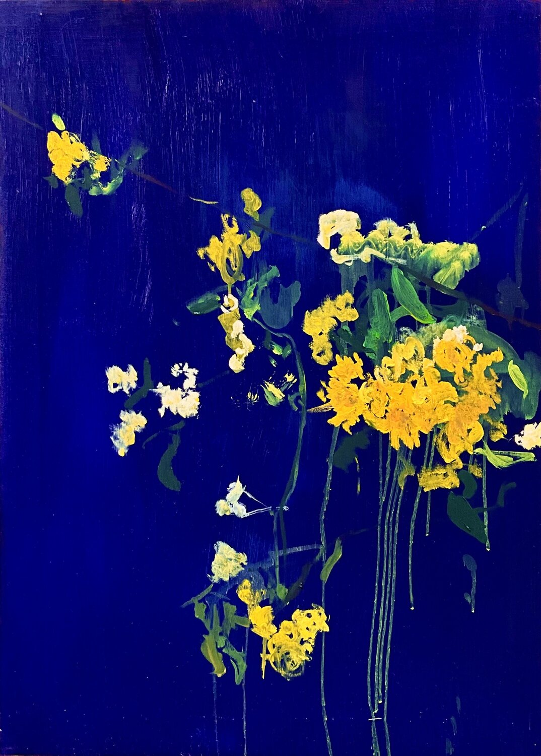 Branch of rose Francesco Calistri Original painting for sale