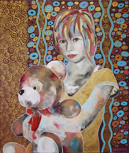Childhood. by Daheaven Art, Painting for Sale on Select