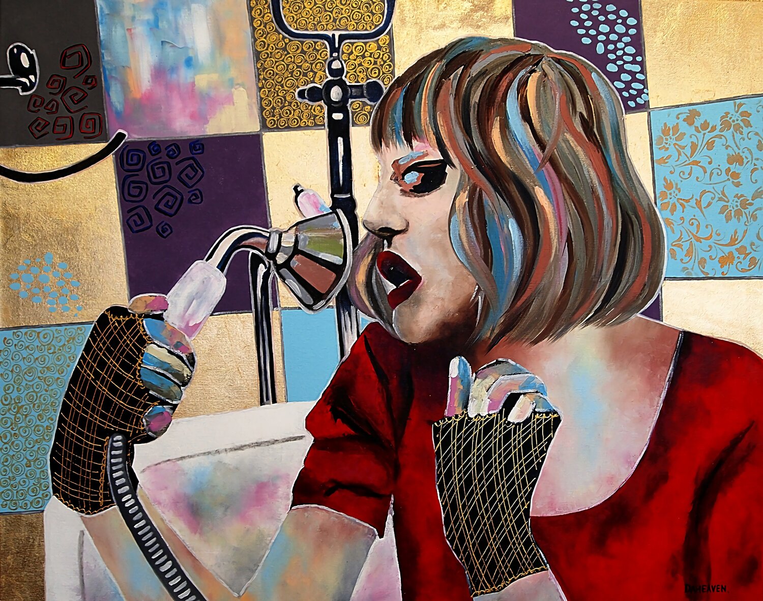 I am a star. Daheaven Art Original painting for sale