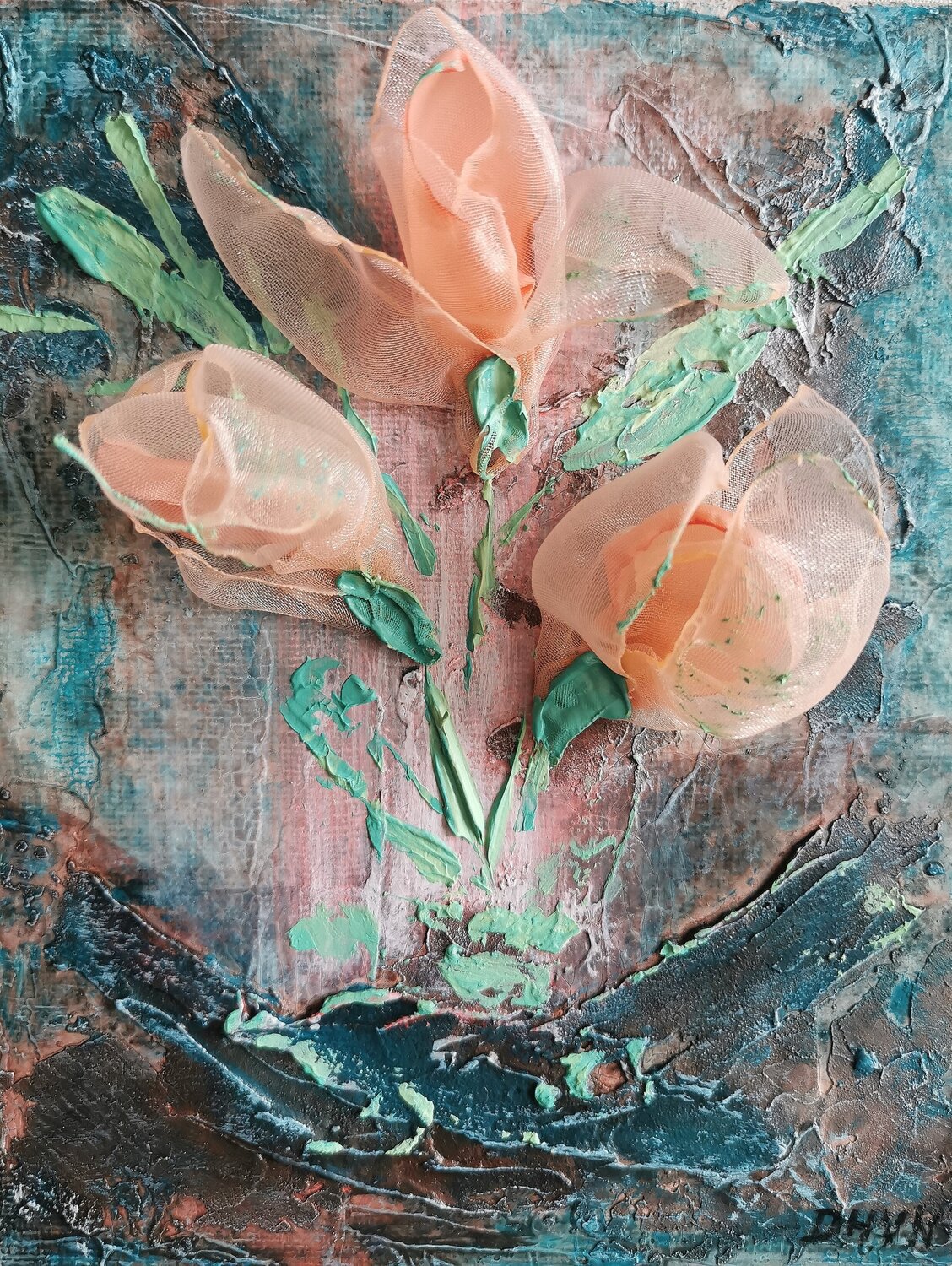 Resilience of Light. Daheaven Art Original painting for sale